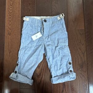 Gap boys, blue linen pants 2T